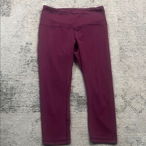Yogalicious Women's Burgundy Leggings